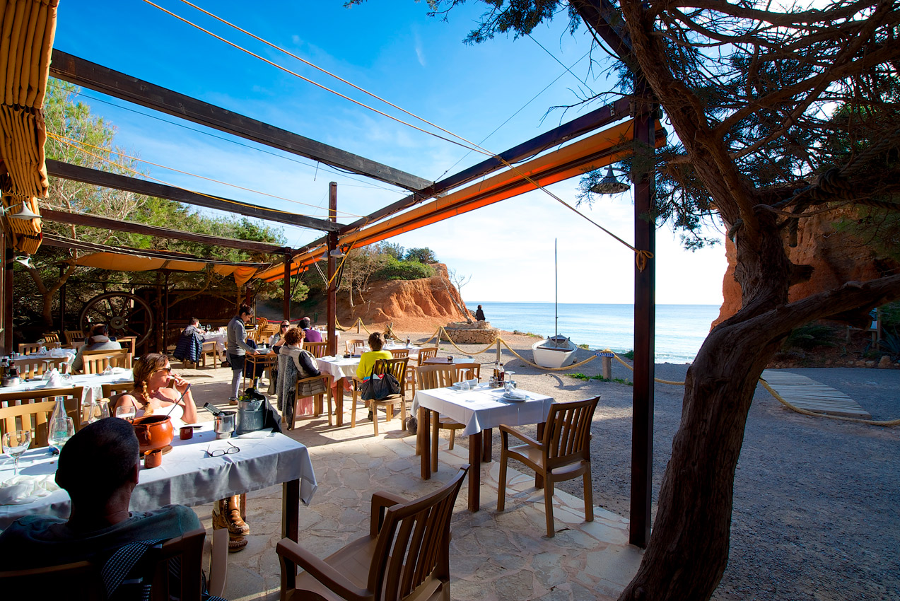 Un restaurante en Sa Caleta (Ibiza)