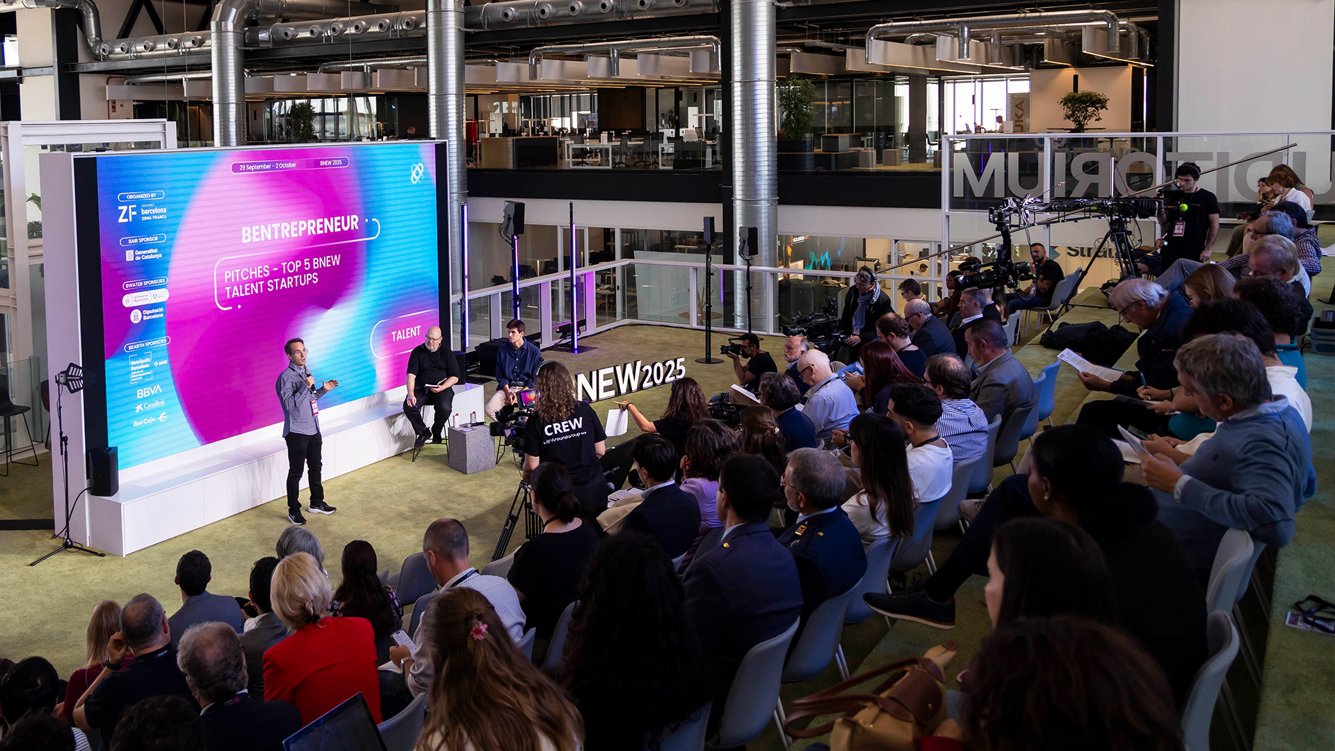 Espacio BNEW Startup Innovation Hub en la BNEW 2025