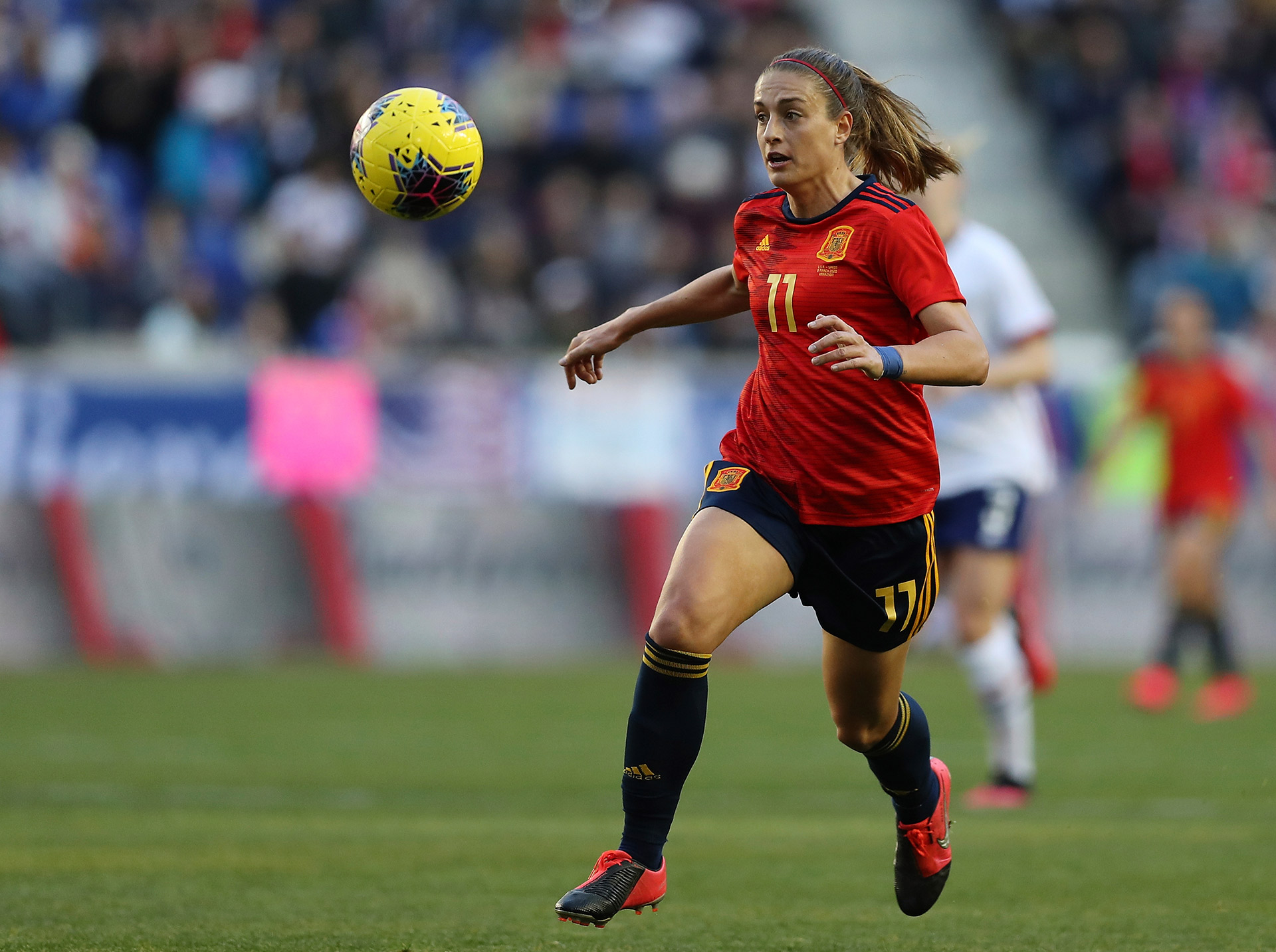 Alexia Putellas con la selección española durante la SheBelieves Cup | Steve Luciano/GTRES
