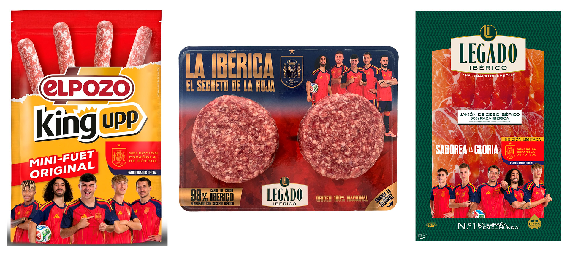 Productos de ElPozo Alimentación con la imagen de la Selección | ElPozo