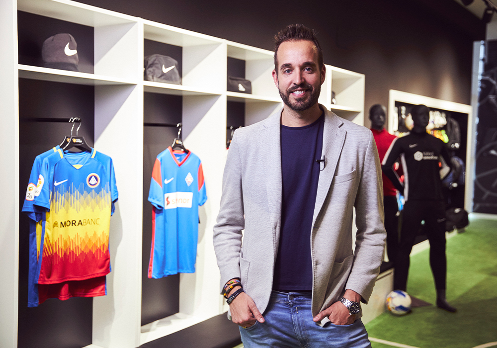 Carlos Sánchez Broto, CEO de Fútbol Emotion