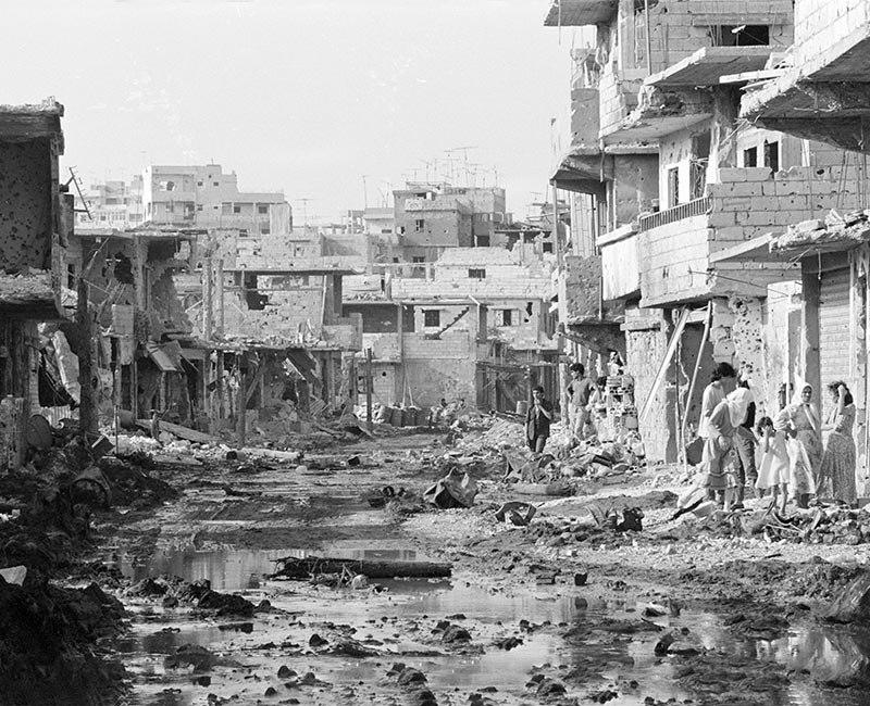 1982 - Masacre de Sabra y Chatila, Líbano