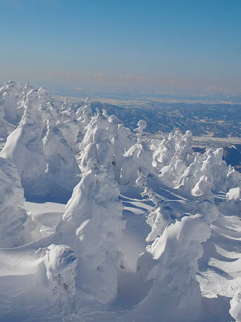 Monstruos de nieve - Yamagata (© Oficina de Turismo de Japón)