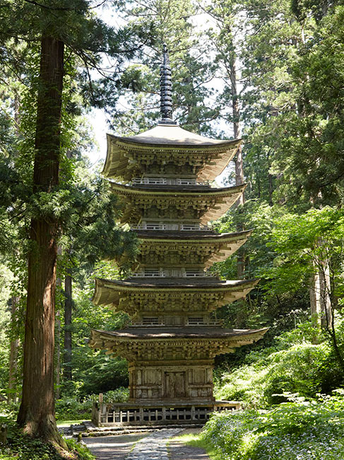Pagoda del Monte Haguro (© Oficina de Turismo de Japón)