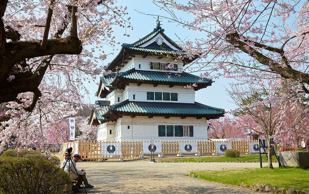 Castillo de Hirosaki (© Oficina de Turismo de Japón)