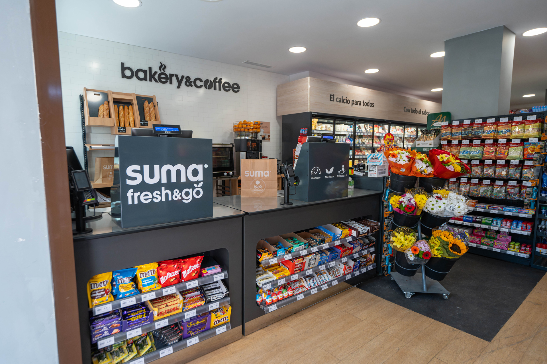 Una tienda Suma