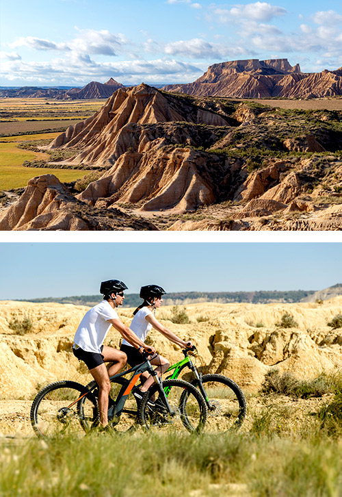 Parque Natural de las Bardenas Reales | © Francis Vaquero y Sergio Padura · Turismo de Navarra
