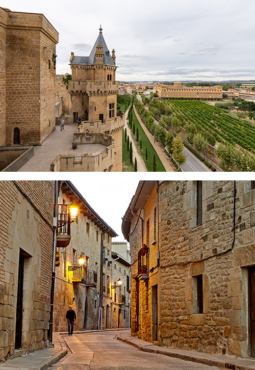 Palacio Real de Olite y calles de Olite | © Francis Vaquero y Javier Campos · Turismo de Navarra